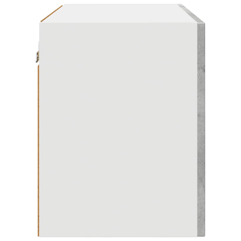vidaXL Front do zmywarki Kalmar Betonowy szary 60 x 31 x 40 cm