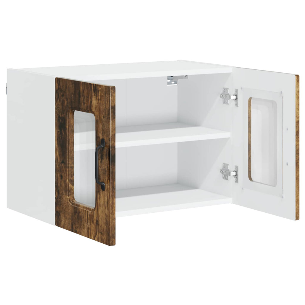 vidaXL Front do zmywarki Kalmar 2 pcs Dąb wędzony 60 x 31 x 40 cm