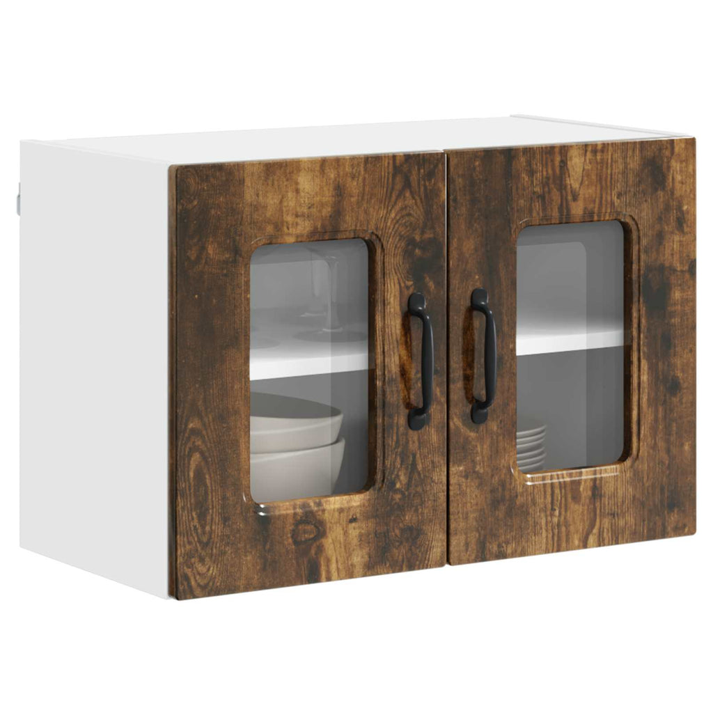 vidaXL Front do zmywarki Kalmar 2 pcs Dąb wędzony 60 x 31 x 40 cm