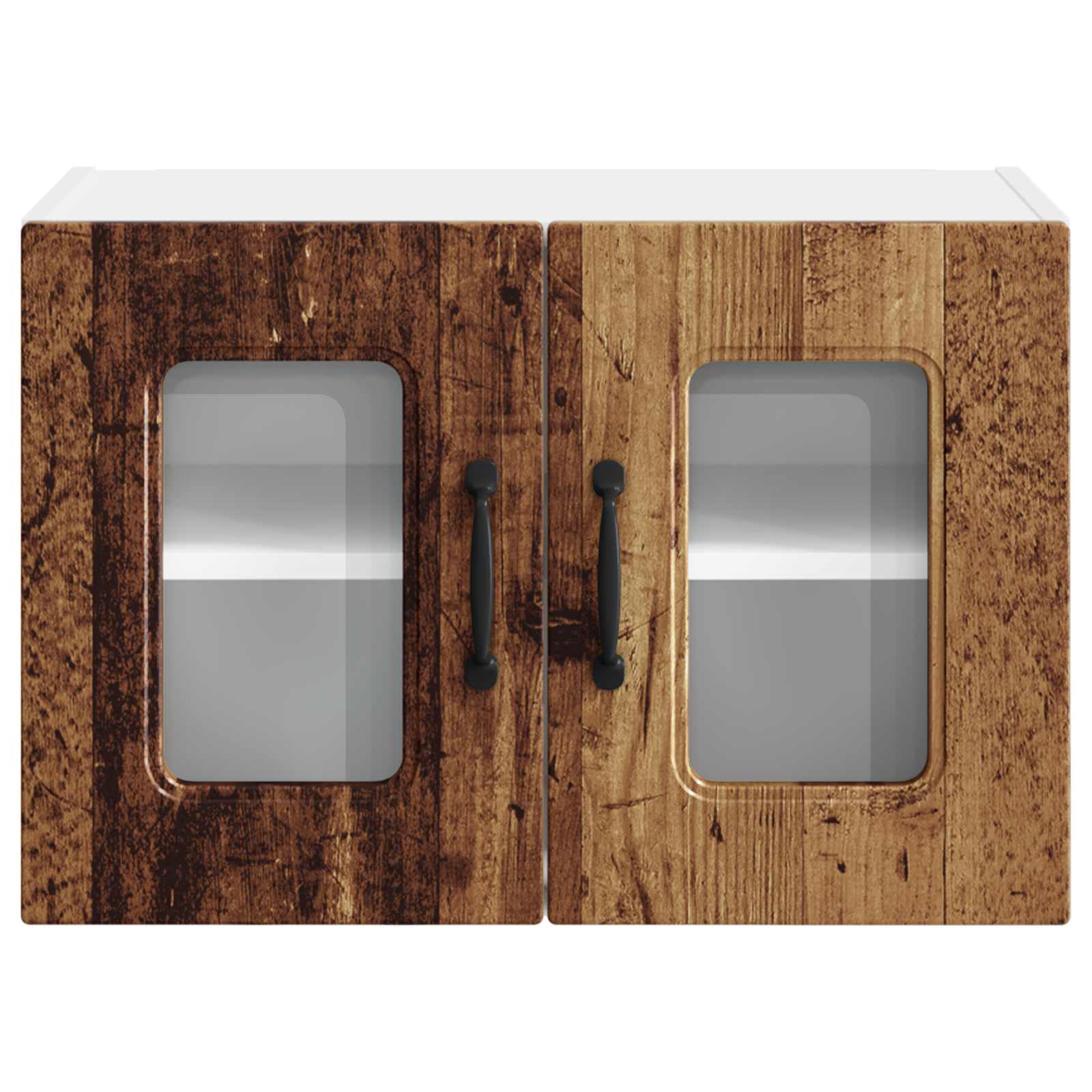 vidaXL Front do zmywarki Kalmar 2 pcs Stare drewno 60 x 31 x 40 cm