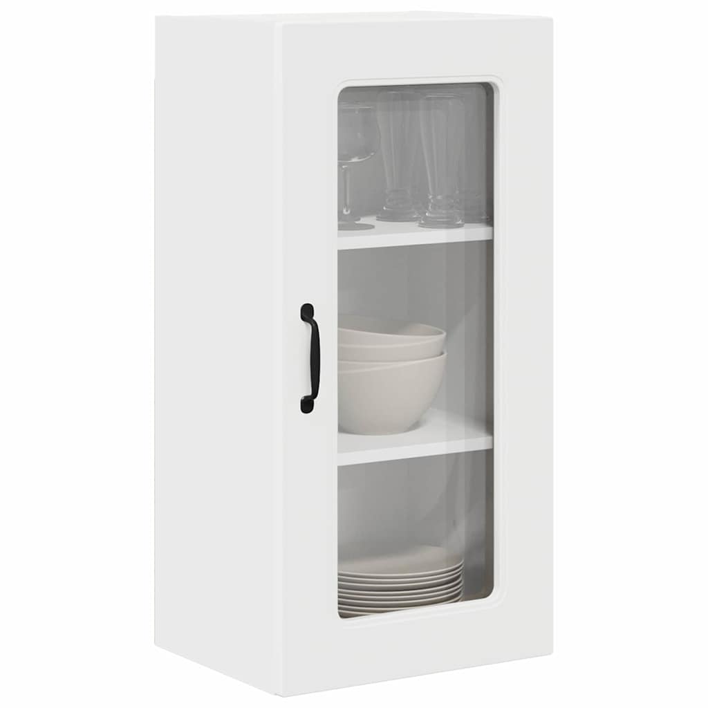 vidaXL Front do zmywarki Kalmar 2 pcs Biały 40 x 31 x 80 cm