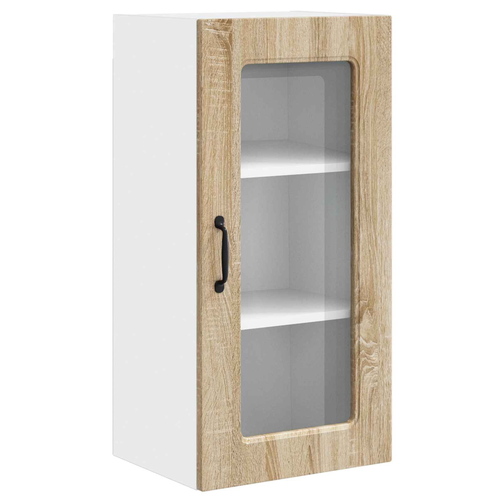 vidaXL Front do zmywarki Kalmar Dąb Sonoma 40 x 31 x 80 cm