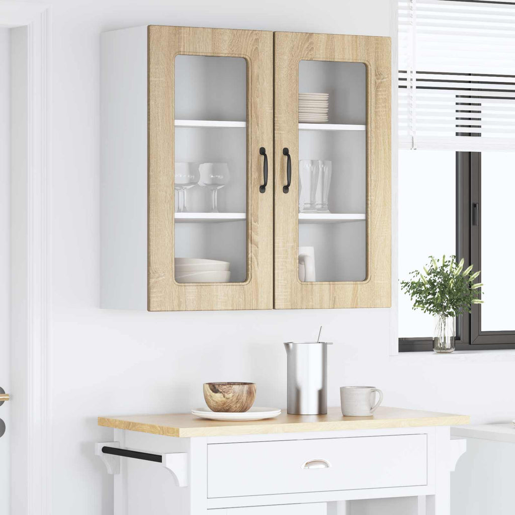 vidaXL Front do zmywarki Kalmar 2 pcs Dąb Sonoma 40 x 31 x 80 cm