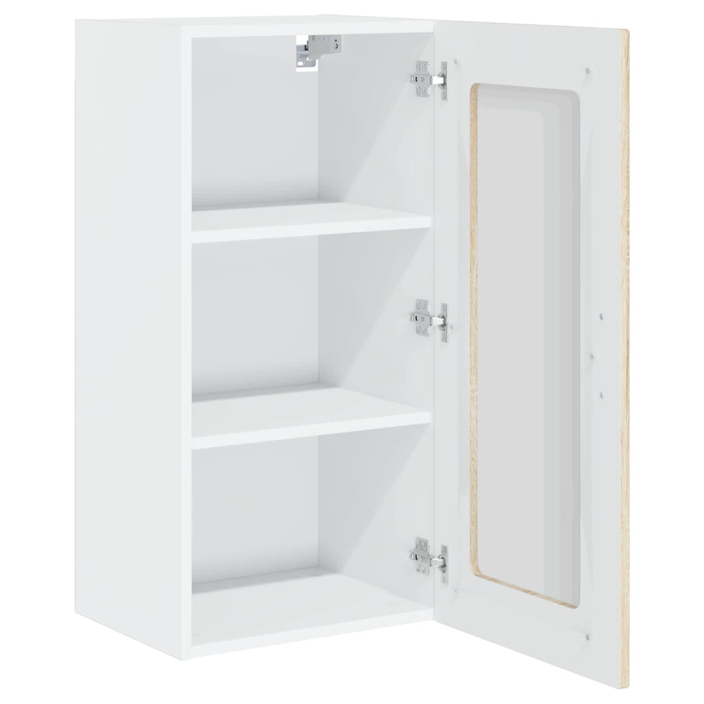vidaXL Front do zmywarki Kalmar 2 pcs Dąb Sonoma 40 x 31 x 80 cm