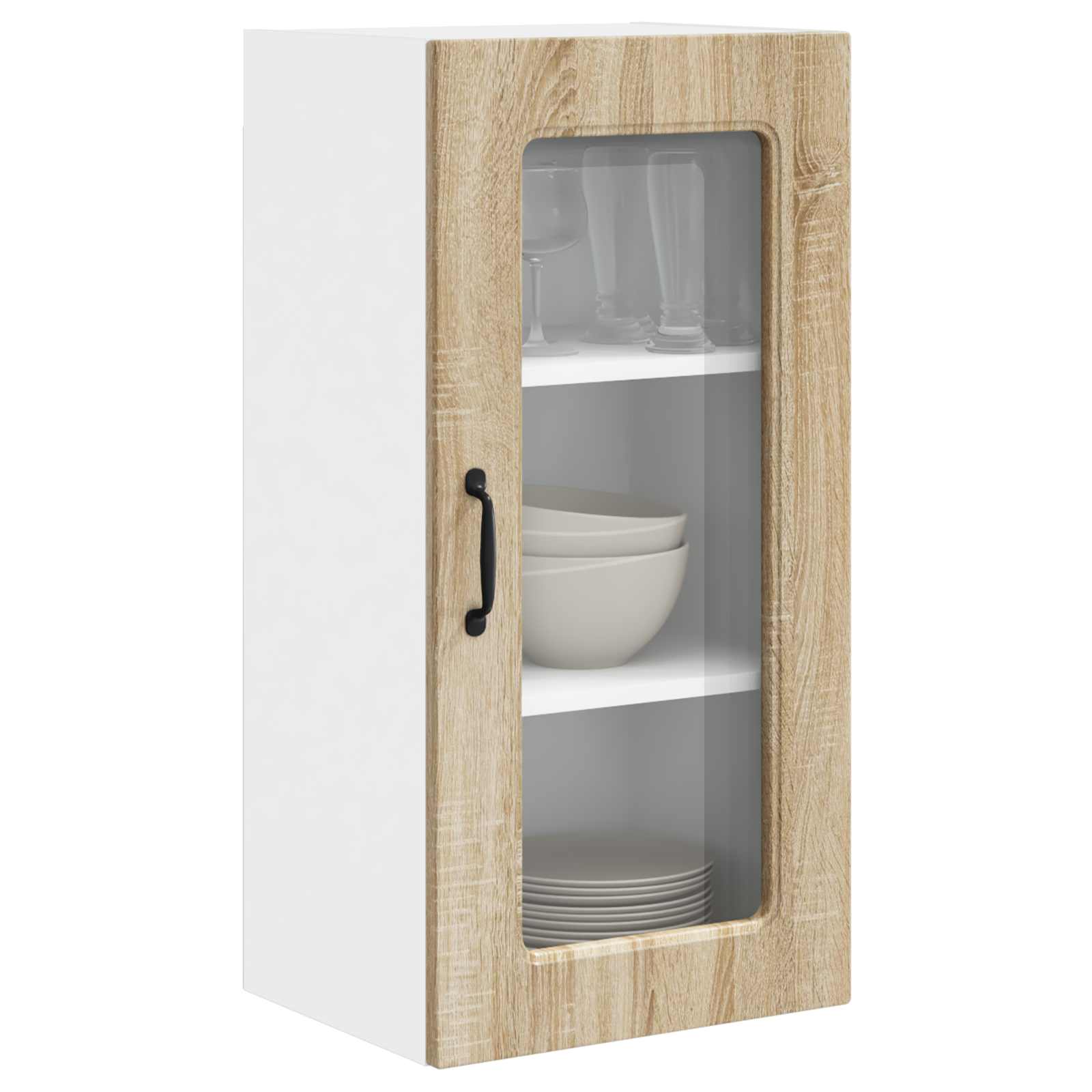 vidaXL Front do zmywarki Kalmar 2 pcs Dąb Sonoma 40 x 31 x 80 cm