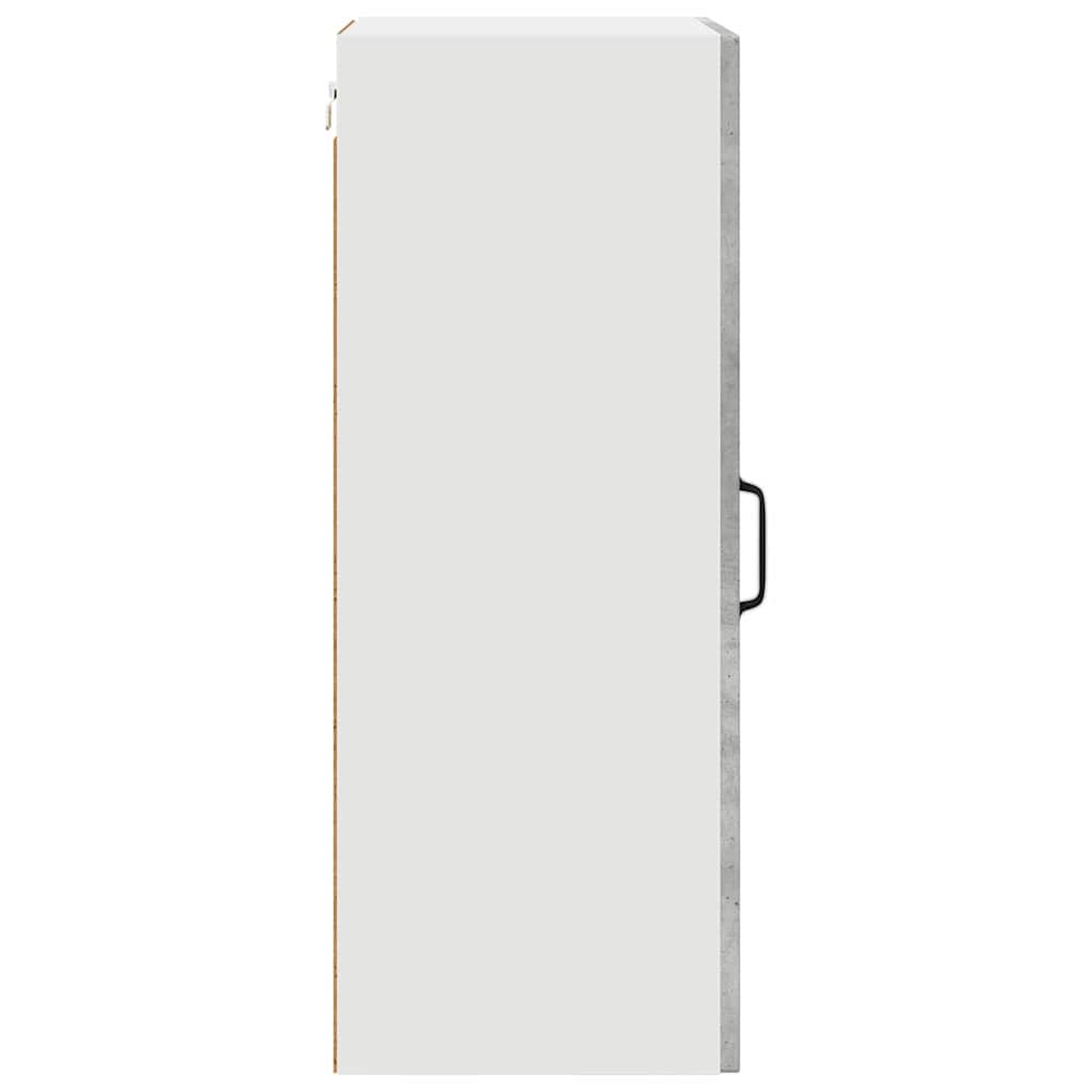 vidaXL Front do zmywarki Kalmar Betonowy szary 40 x 31 x 80 cm