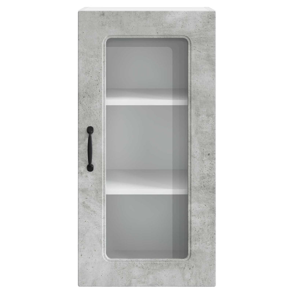 vidaXL Front do zmywarki Kalmar 2 pcs Betonowy szary 40 x 31 x 80 cm