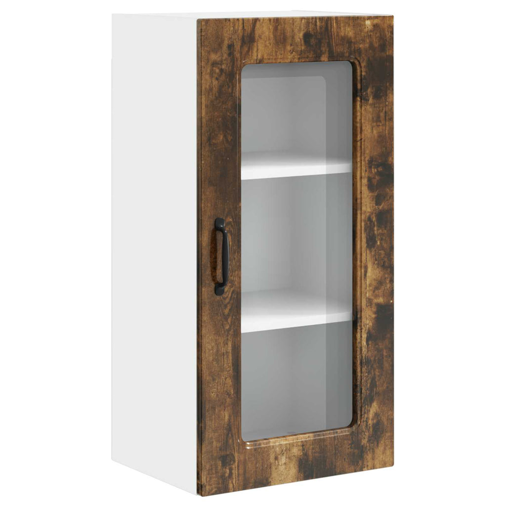 vidaXL Front do zmywarki Kalmar 2 pcs Dąb wędzony 40 x 31 x 80 cm
