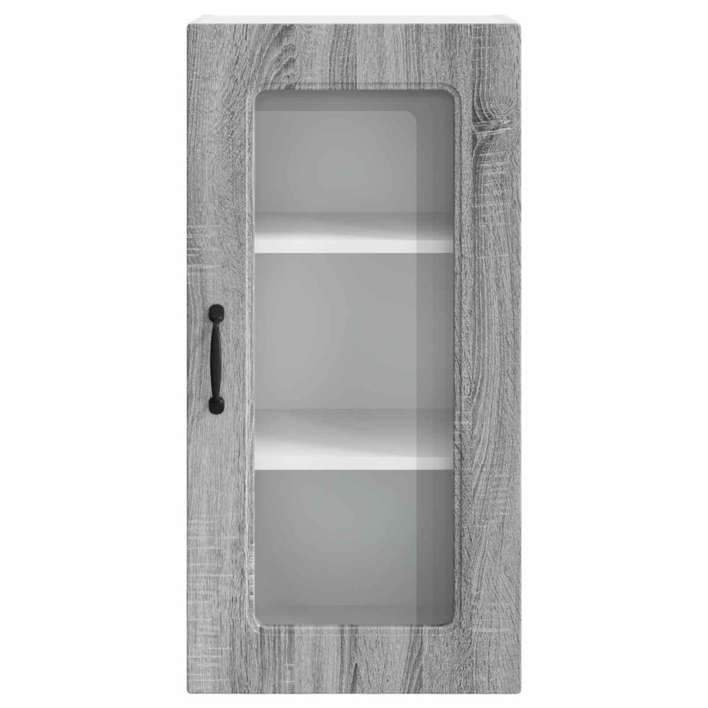 vidaXL Front do zmywarki Kalmar 2 pcs Szary Sonoma 40 x 31 x 80 cm