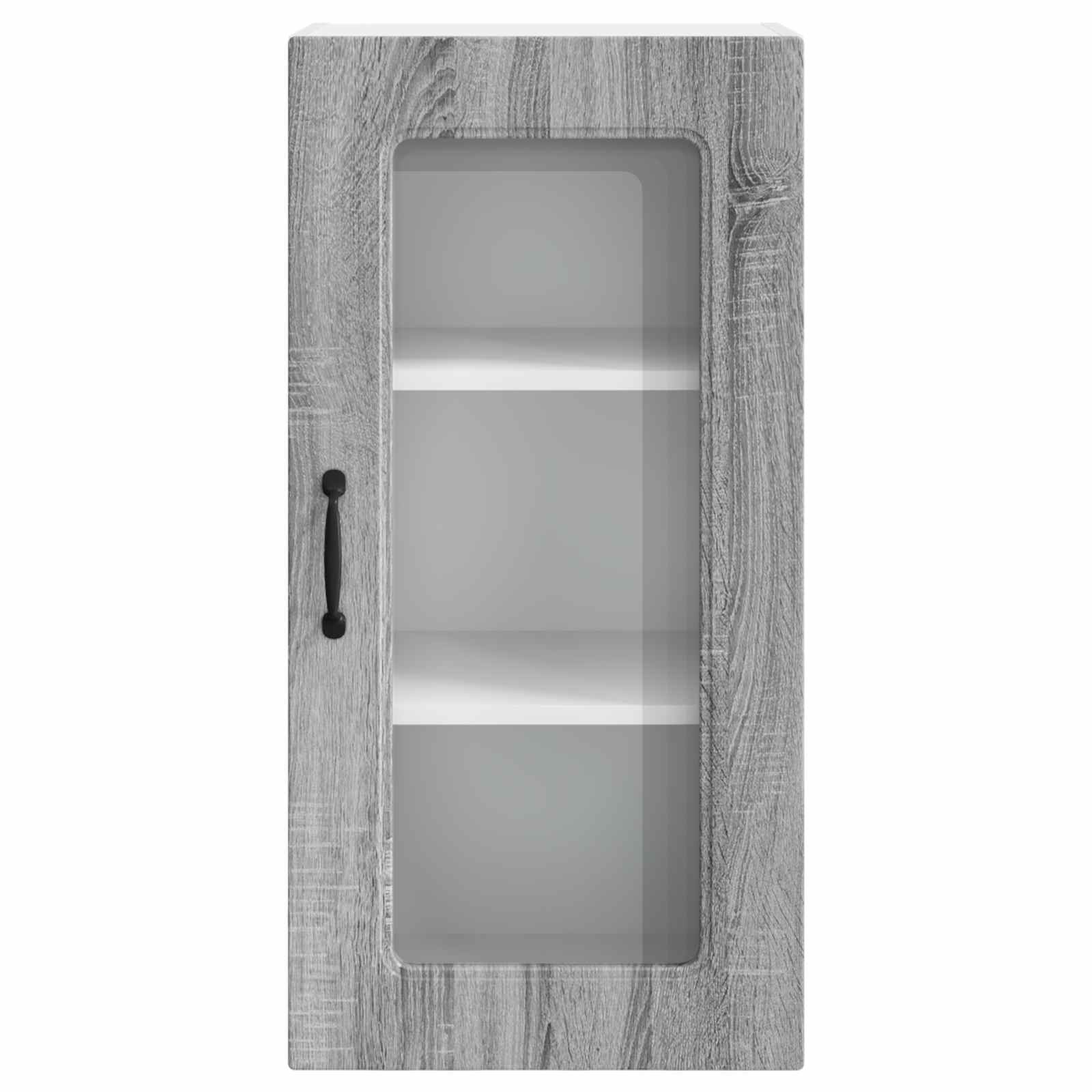 vidaXL Front do zmywarki Kalmar 2 pcs Szary Sonoma 40 x 31 x 80 cm