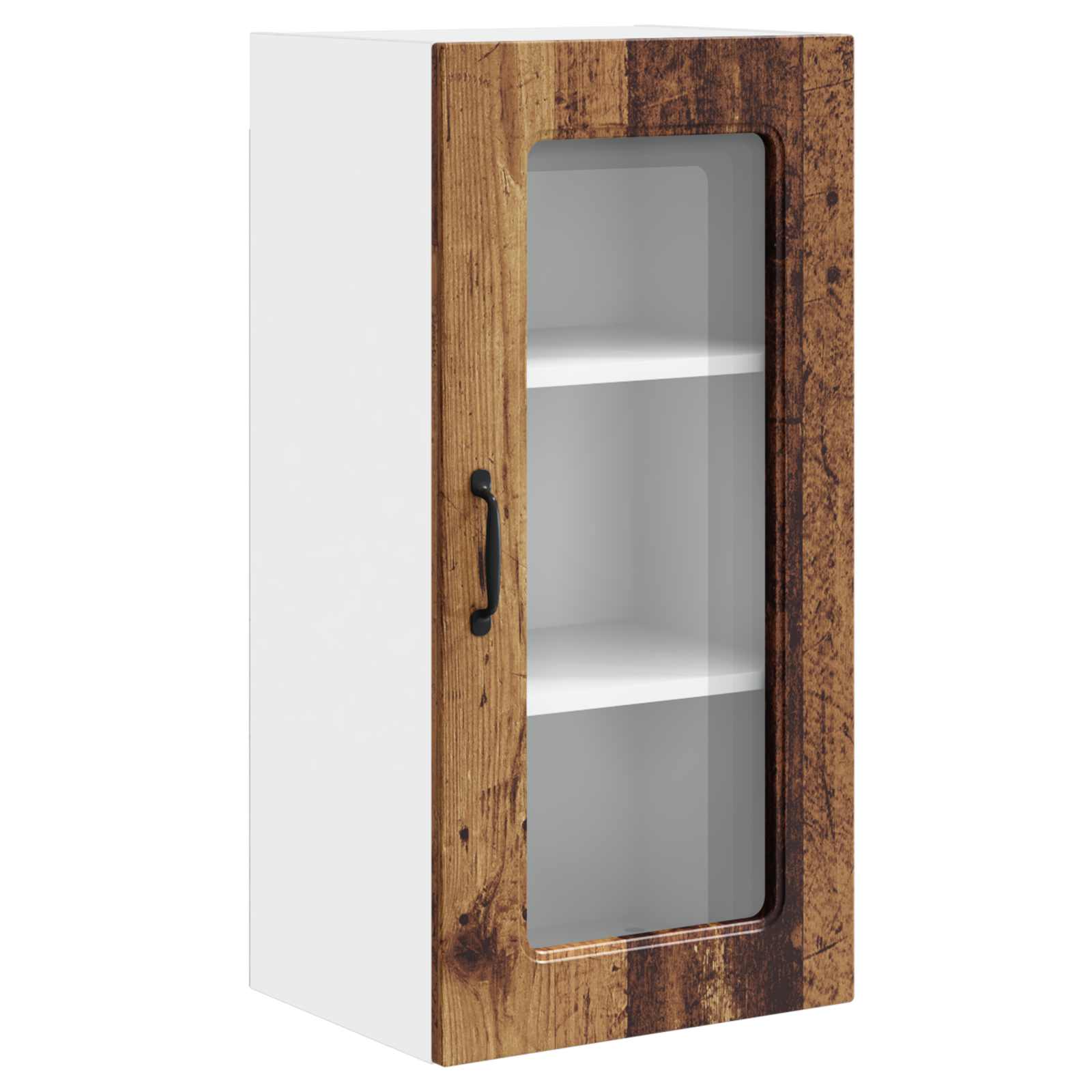 vidaXL Front do zmywarki Kalmar Stare drewno 40 x 31 x 80 cm