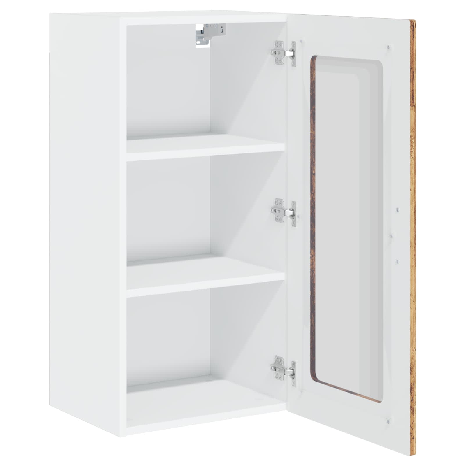 vidaXL Front do zmywarki Kalmar Stare drewno 40 x 31 x 80 cm