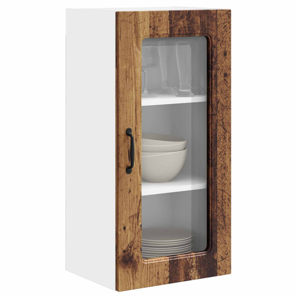 vidaXL Front do zmywarki Kalmar Stare drewno 40 x 31 x 80 cm