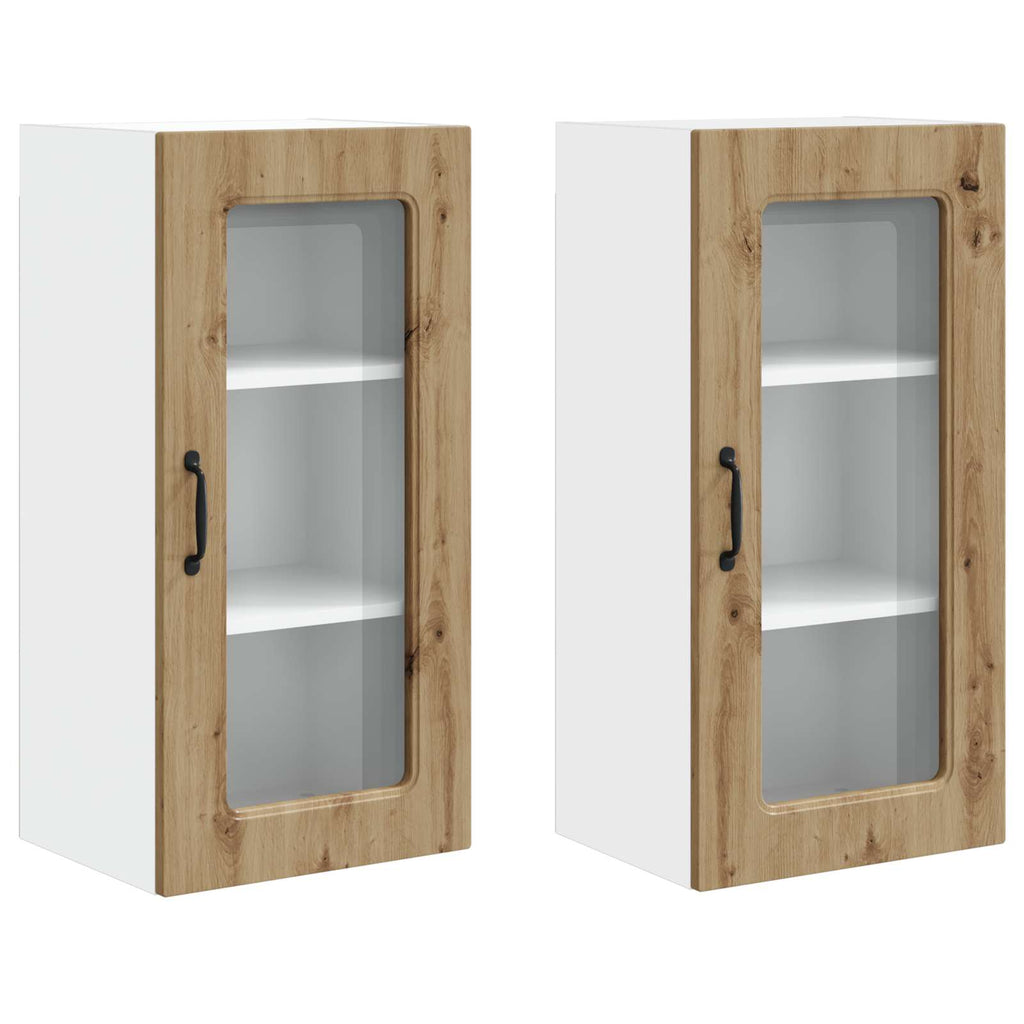 vidaXL Front do zmywarki Kalmar 2 pcs Dąb rzemieślniczy