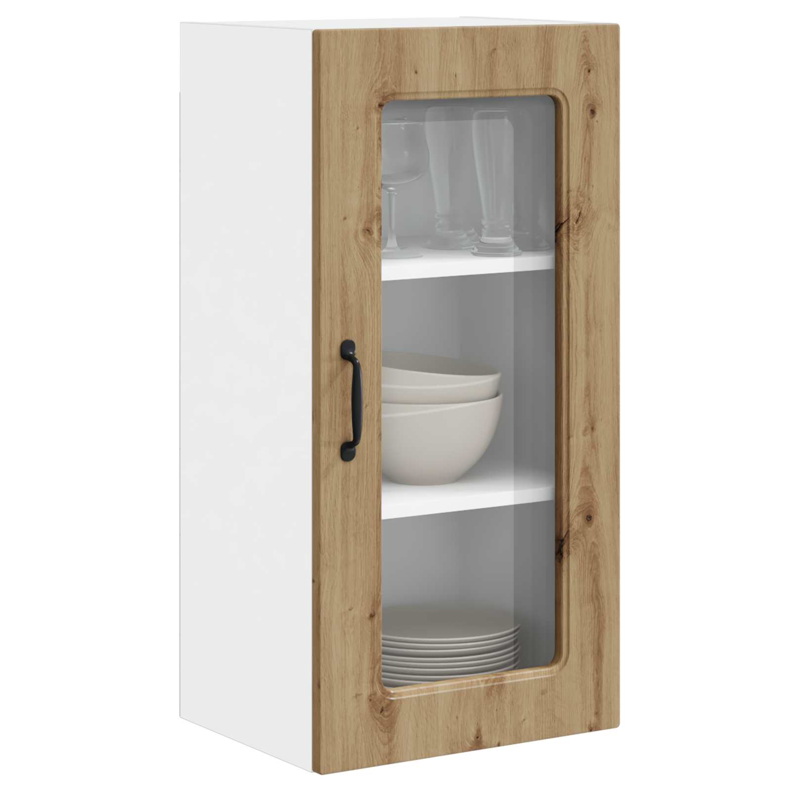 vidaXL Front do zmywarki Kalmar 2 pcs Dąb rzemieślniczy
