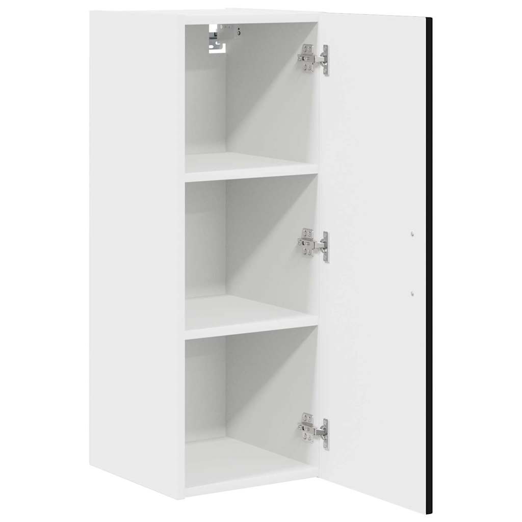 vidaXL Front do zmywarki Kalmar 2 pcs Czarny 30 x 31 x 80 cm