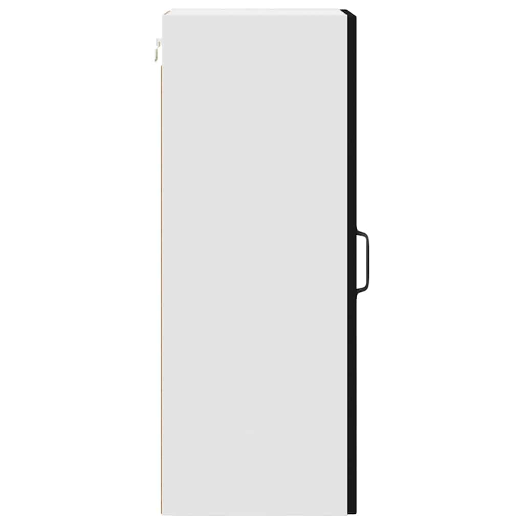 vidaXL Front do zmywarki Kalmar 2 pcs Czarny 30 x 31 x 80 cm