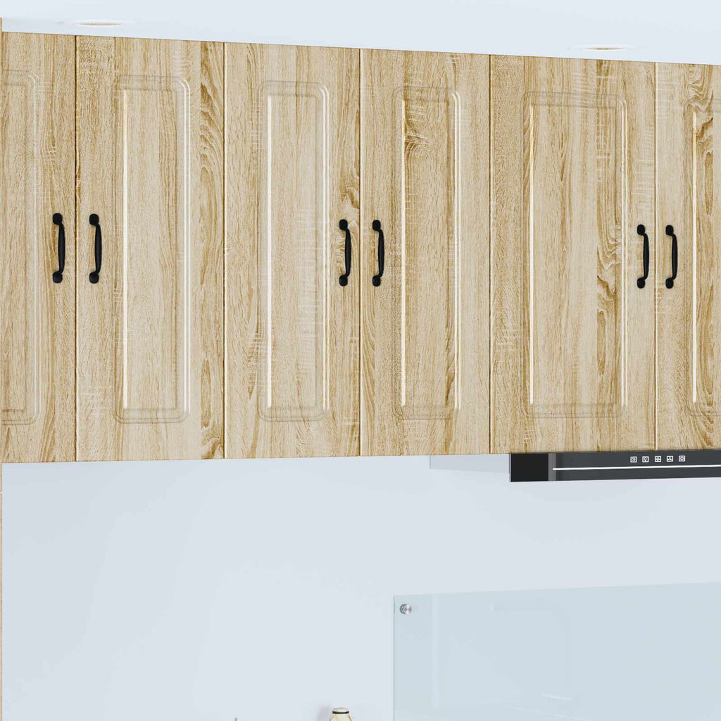 vidaXL Front do zmywarki Kalmar 2 pcs Dąb Sonoma 30 x 31 x 80 cm
