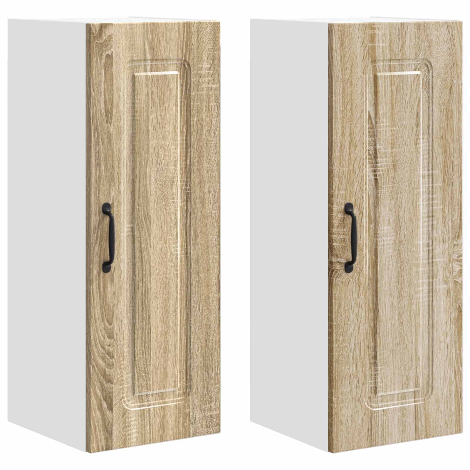 vidaXL Front do zmywarki Kalmar 2 pcs Dąb Sonoma 30 x 31 x 80 cm