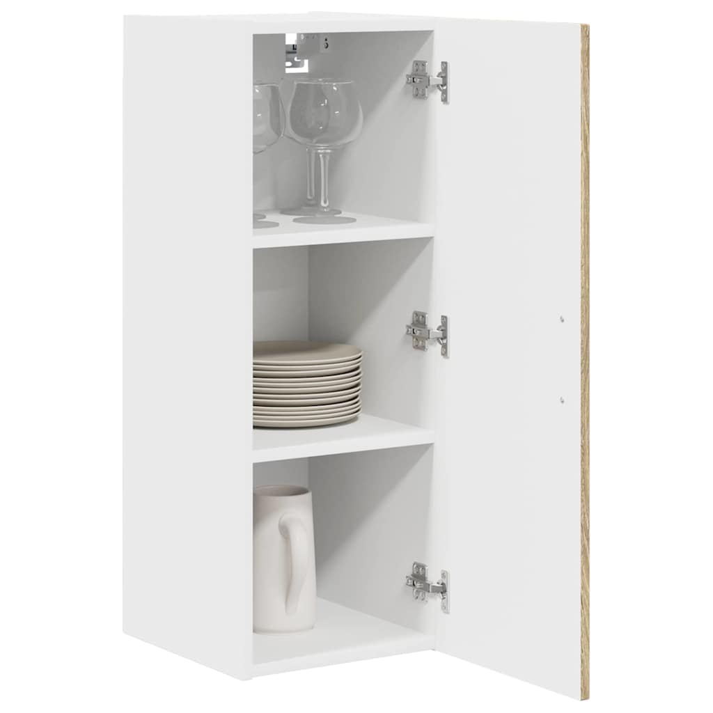 vidaXL Front do zmywarki Kalmar 2 pcs Dąb Sonoma 30 x 31 x 80 cm