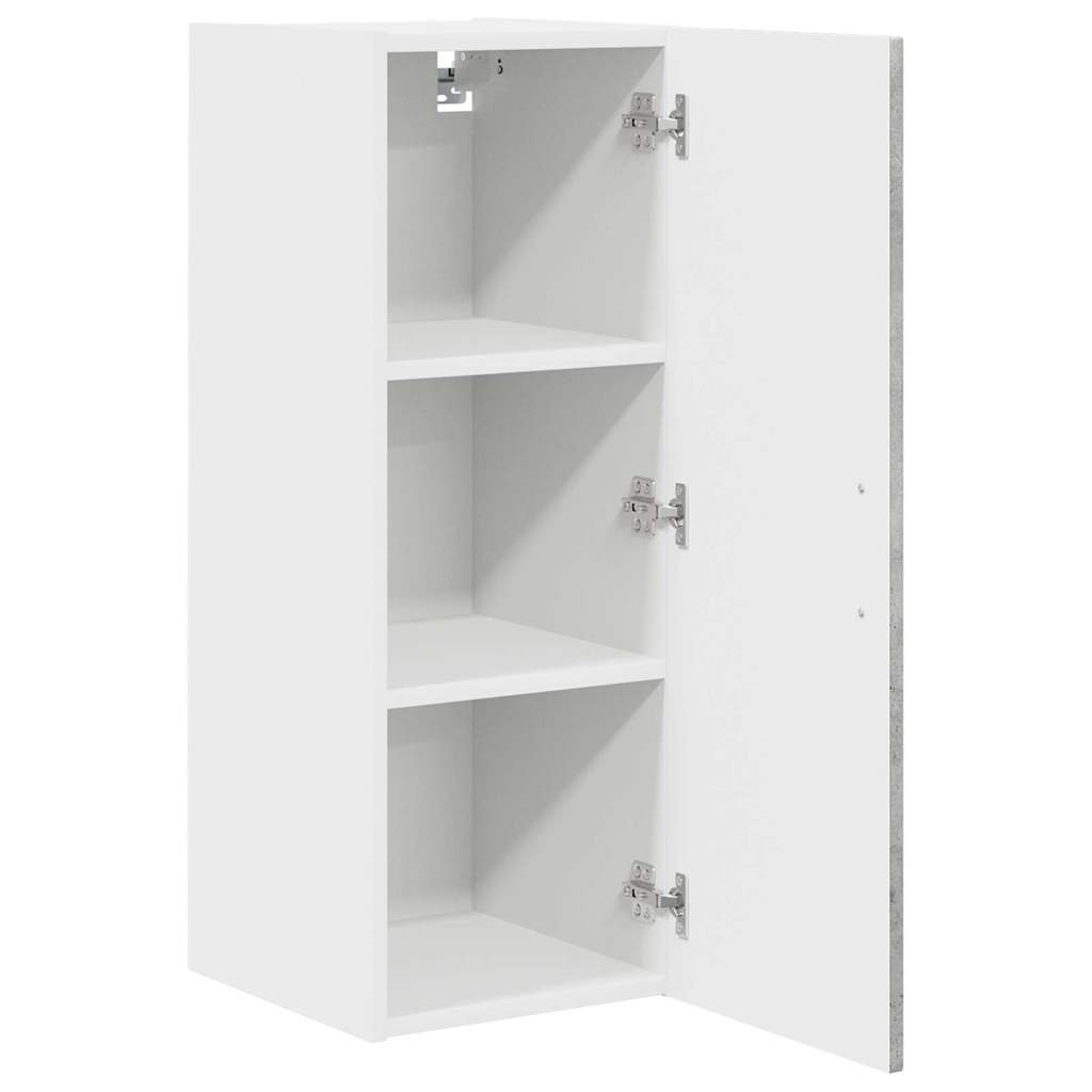 vidaXL Front do zmywarki Kalmar Betonowy szary 30 x 31 x 80 cm
