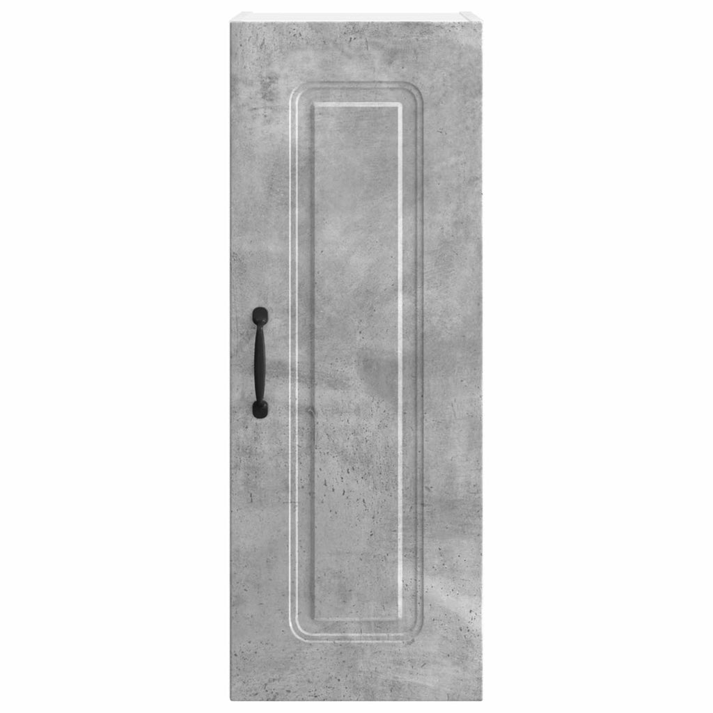 vidaXL Front do zmywarki Kalmar Betonowy szary 30 x 31 x 80 cm