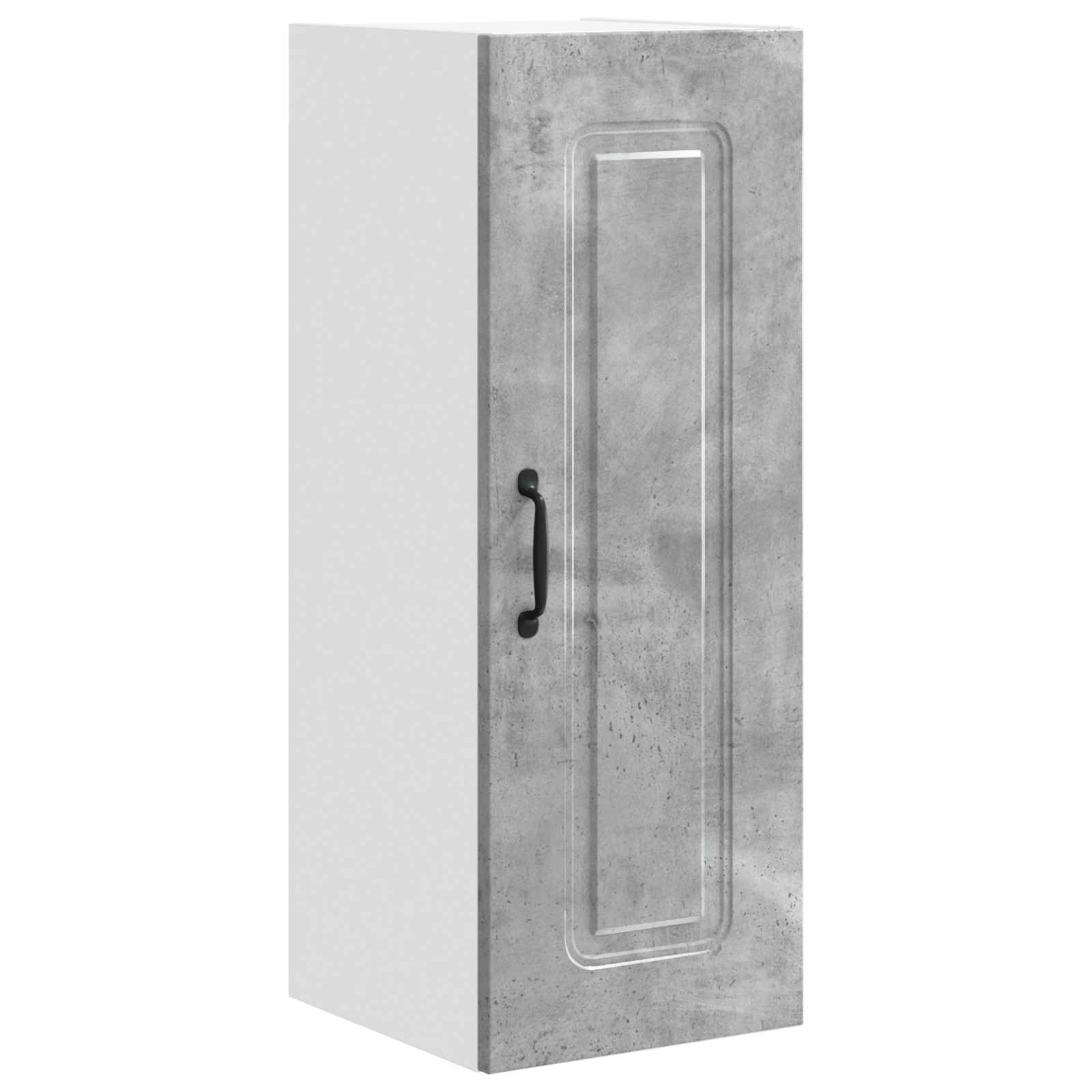 vidaXL Front do zmywarki Kalmar 2 pcs Betonowy szary 30 x 31 x 80 cm