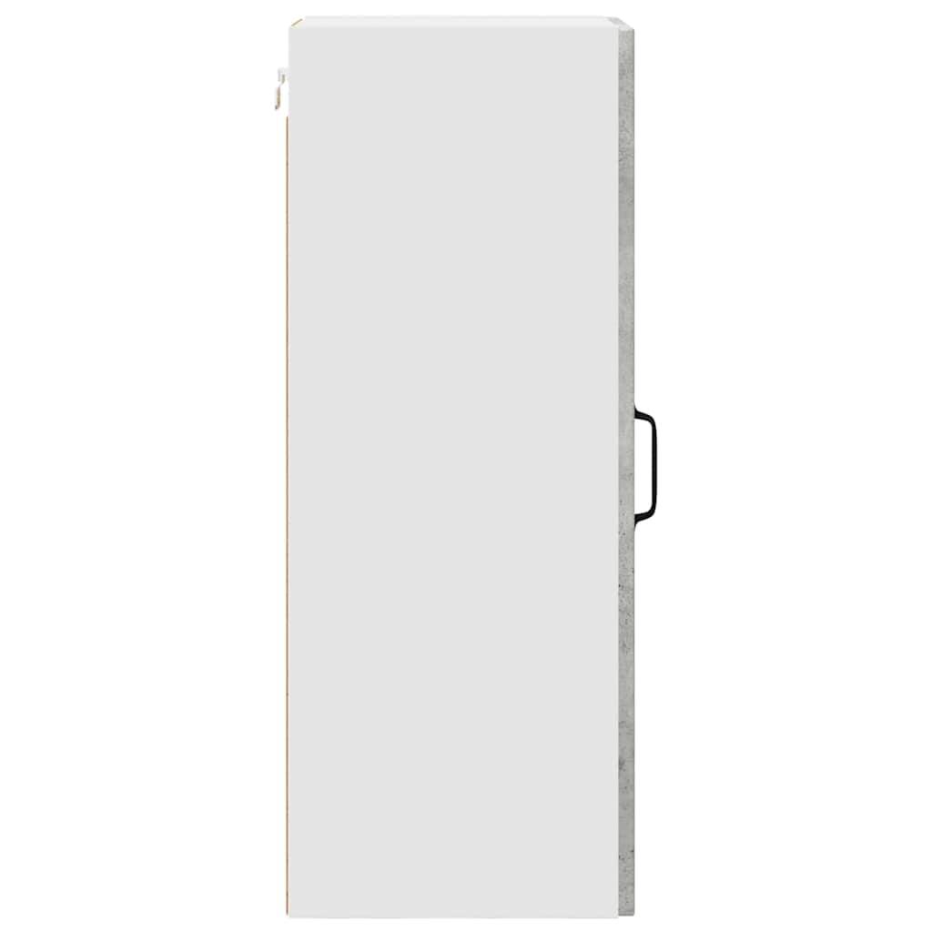 vidaXL Front do zmywarki Kalmar 2 pcs Betonowy szary 30 x 31 x 80 cm