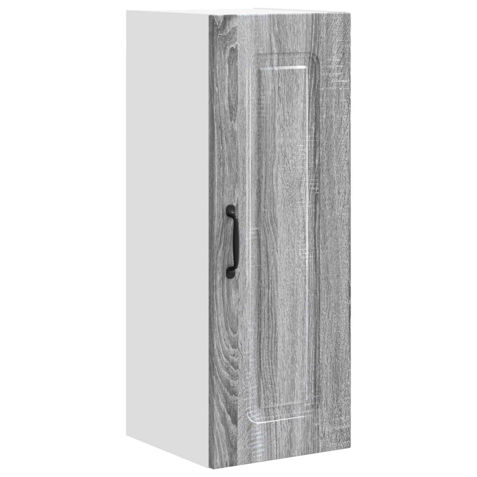 vidaXL Front do zmywarki Kalmar Szary Sonoma 30 x 31 x 80 cm