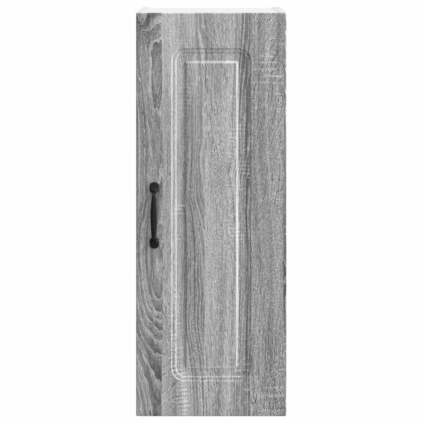 vidaXL Front do zmywarki Kalmar 2 pcs Szary Sonoma 30 x 31 x 80 cm