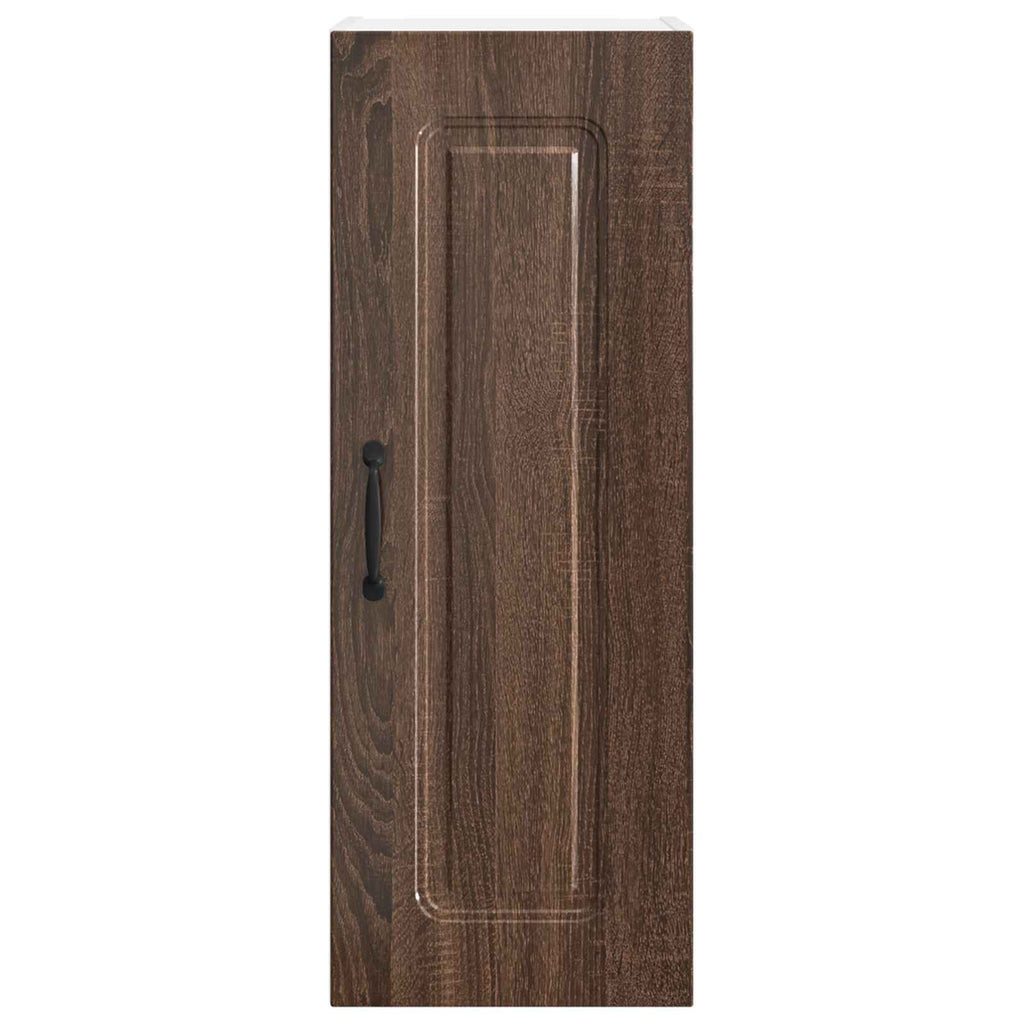 vidaXL Front do zmywarki Kalmar 2 pcs Brązowy dąb 30 x 31 x 80 cm