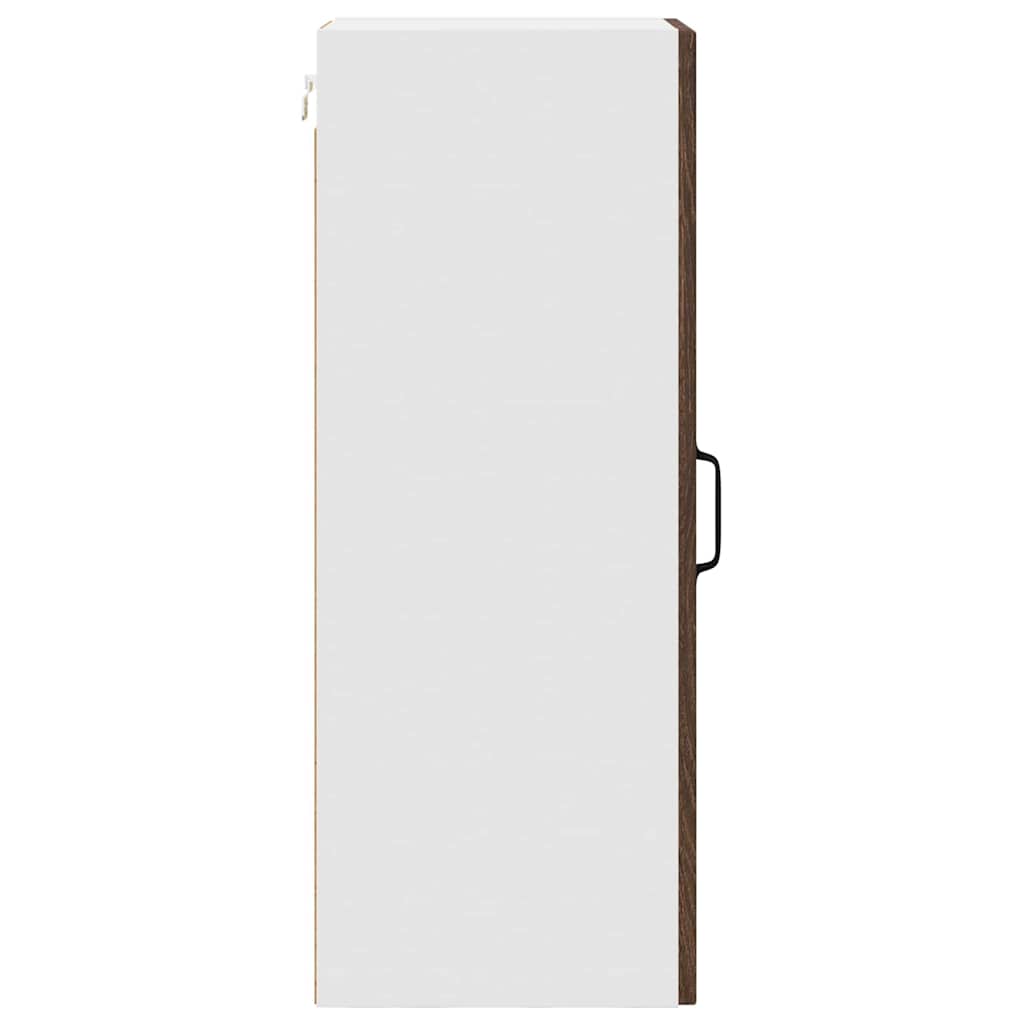 vidaXL Front do zmywarki Kalmar 2 pcs Brązowy dąb 30 x 31 x 80 cm