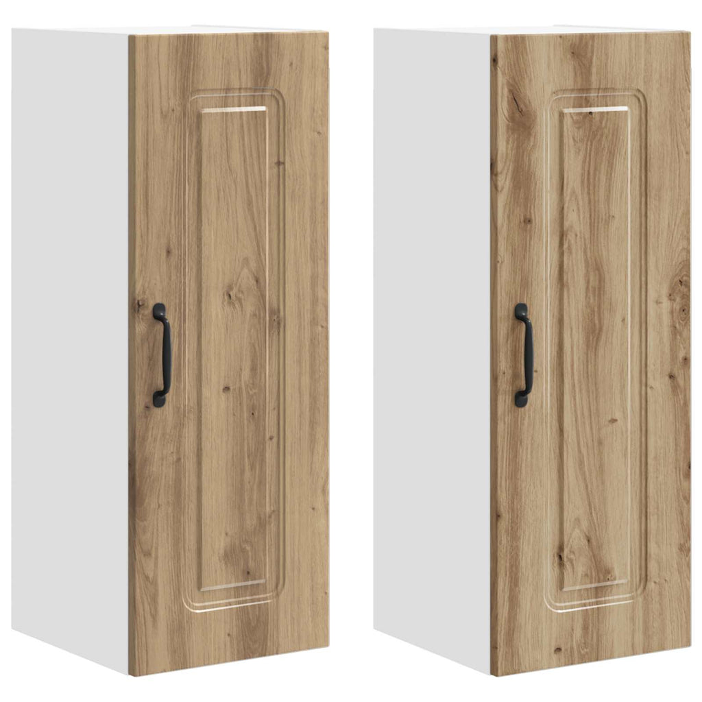 vidaXL Front do zmywarki Kalmar 2 pcs Dąb rzemieślniczy