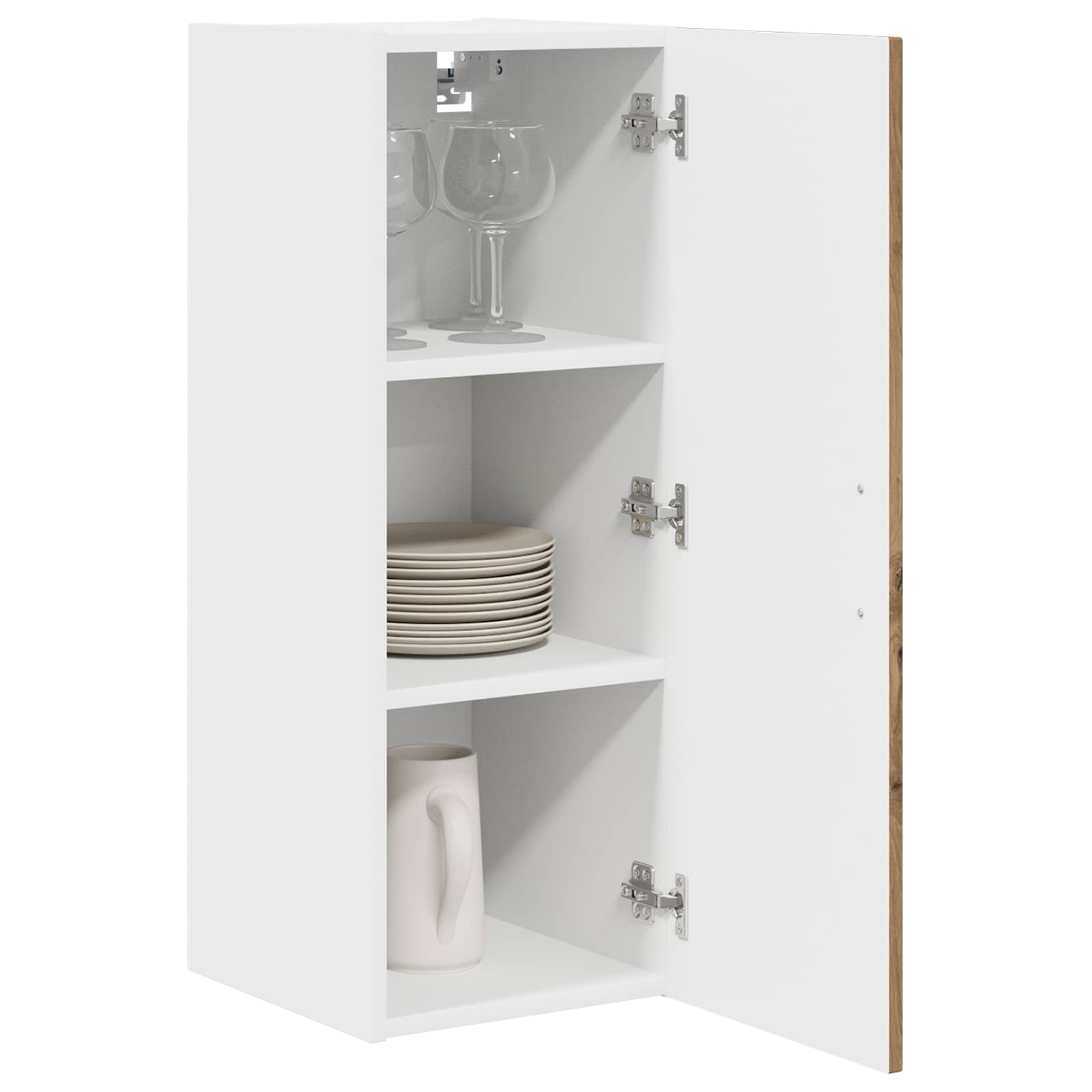 vidaXL Front do zmywarki Kalmar 2 pcs Dąb rzemieślniczy