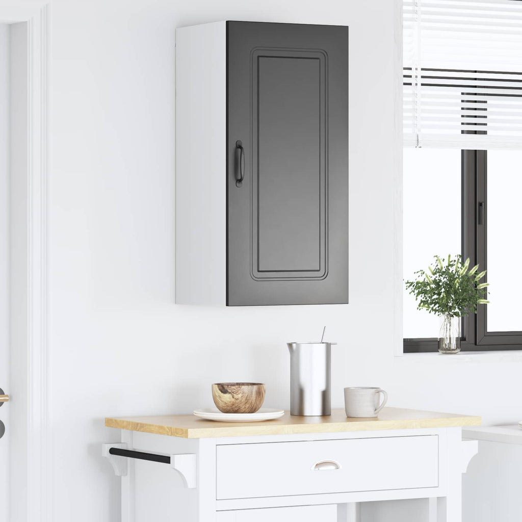 vidaXL Front do zmywarki Kalmar Czarny 40 x 31 x 80 cm