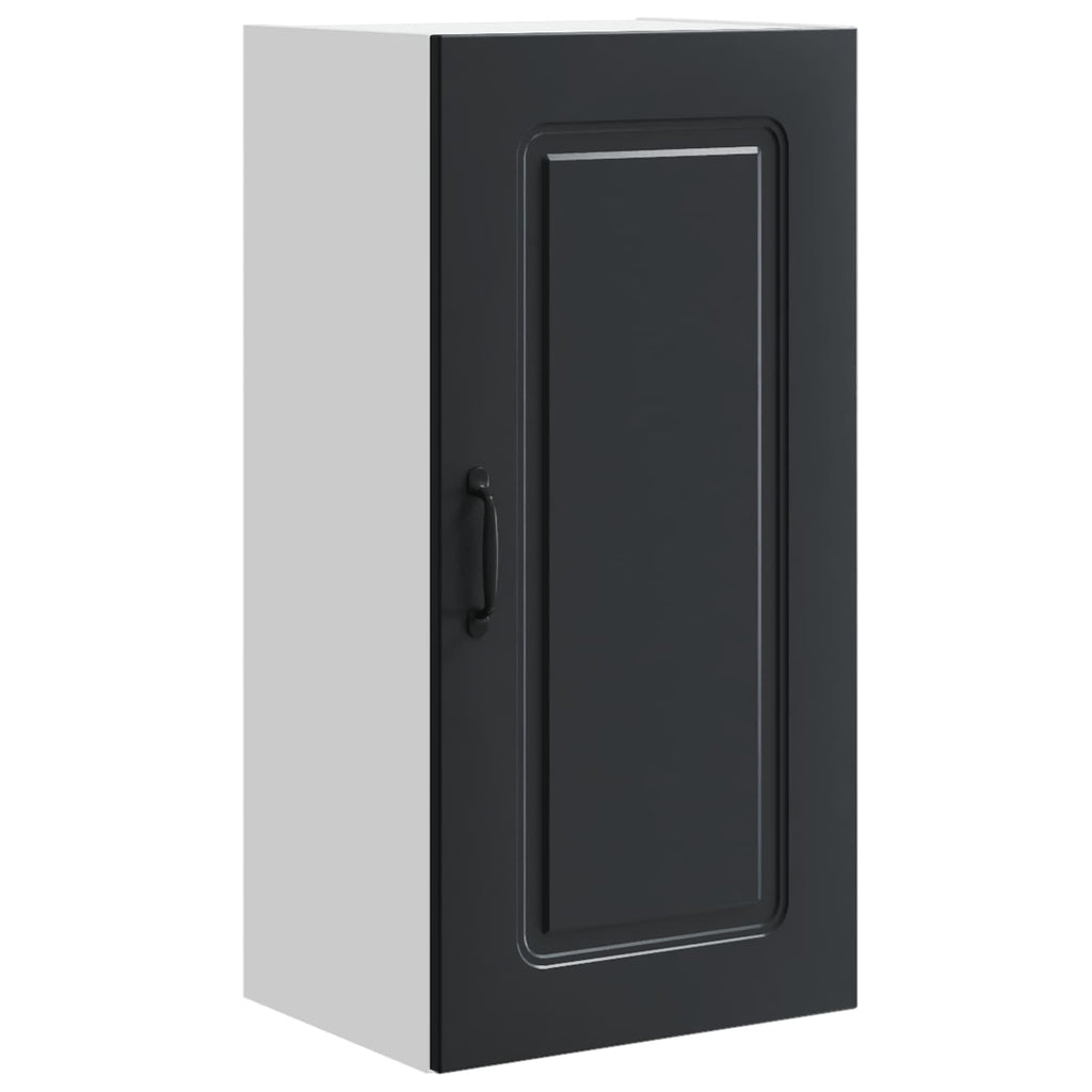 vidaXL Front do zmywarki Kalmar Czarny 40 x 31 x 80 cm