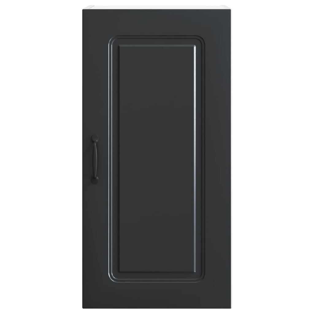 vidaXL Front do zmywarki Kalmar Czarny 40 x 31 x 80 cm