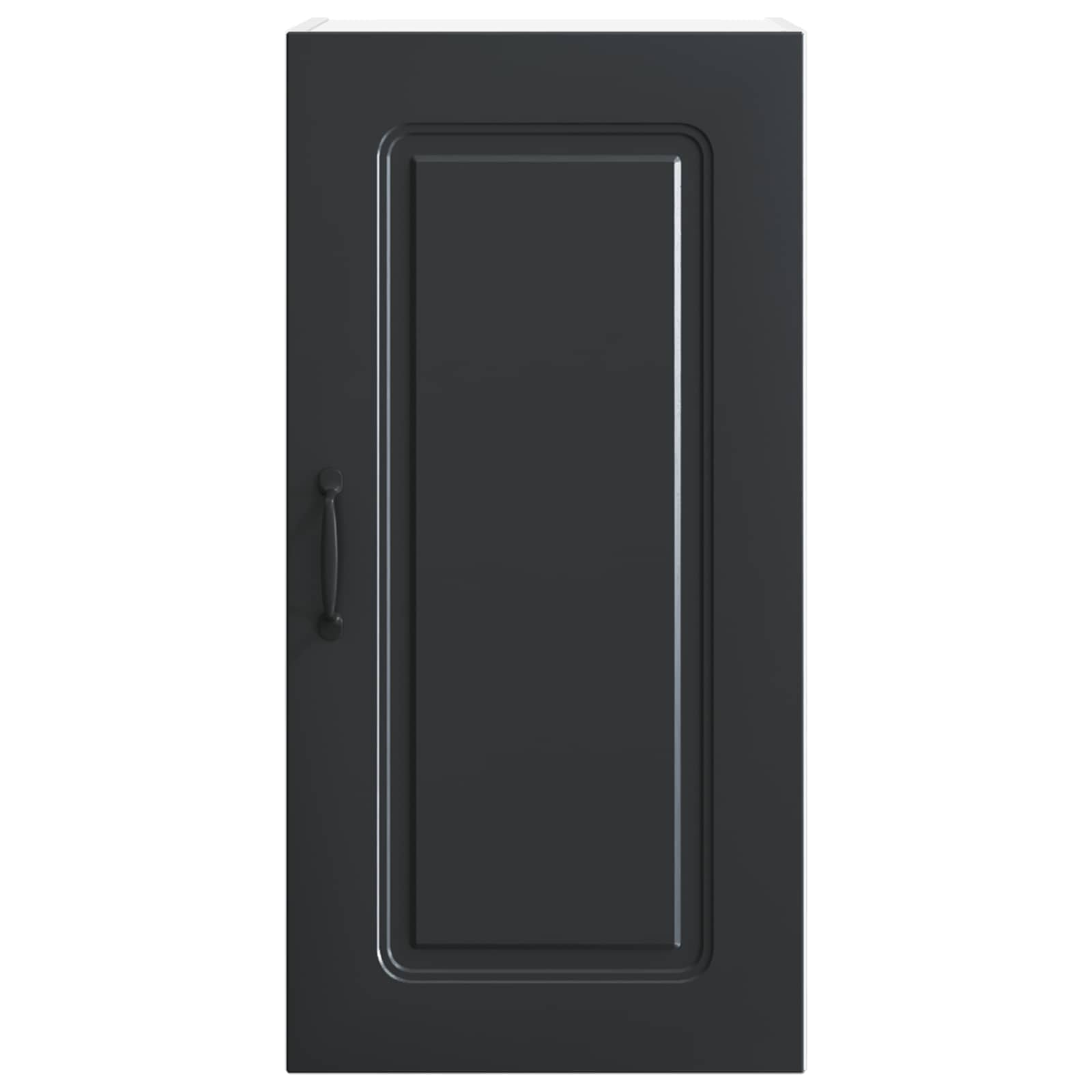 vidaXL Front do zmywarki Kalmar Czarny 40 x 31 x 80 cm