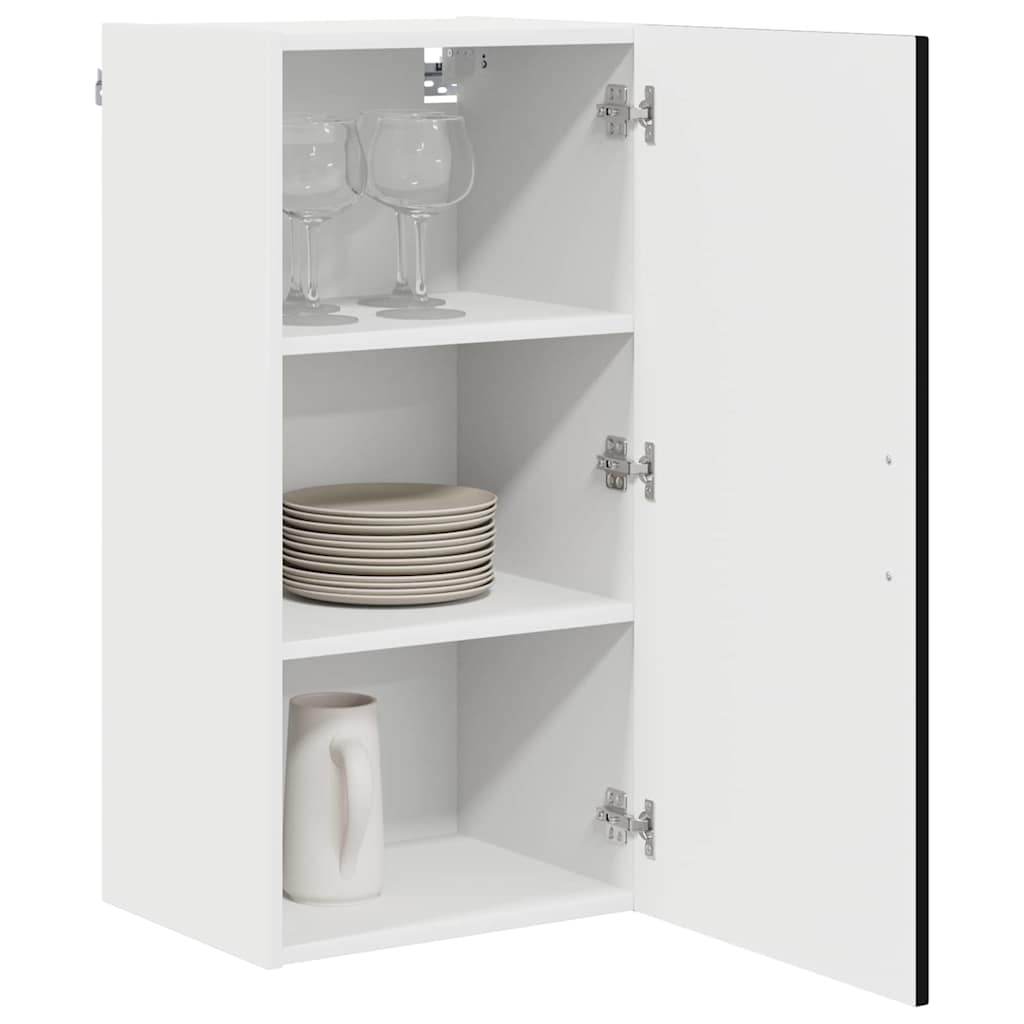 vidaXL Front do zmywarki Kalmar Czarny 40 x 31 x 80 cm