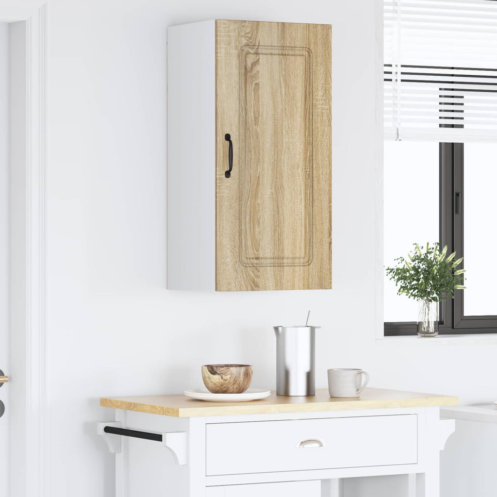 vidaXL Front do zmywarki Kalmar Dąb Sonoma 40 x 31 x 80 cm