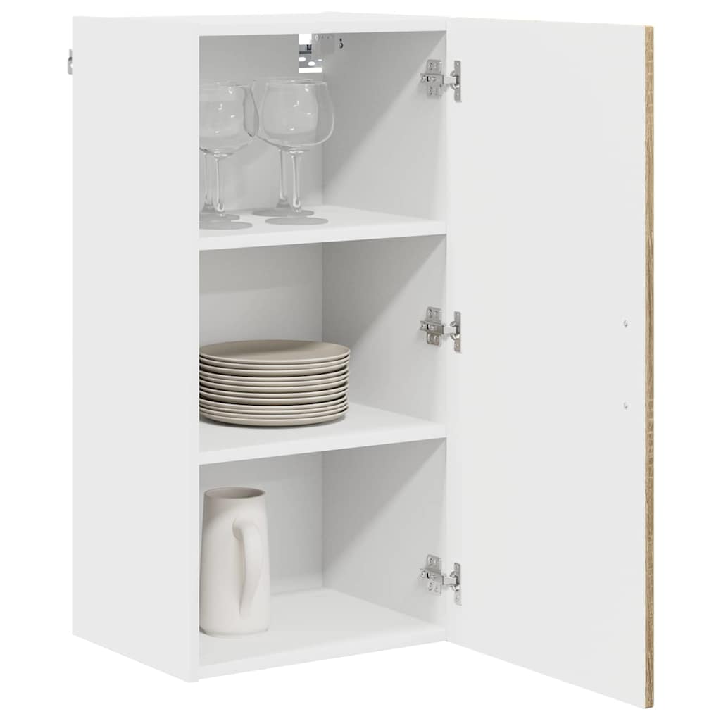vidaXL Front do zmywarki Kalmar Dąb Sonoma 40 x 31 x 80 cm
