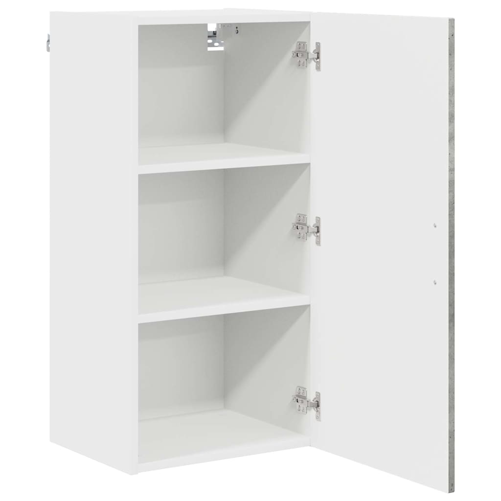 vidaXL Front do zmywarki Kalmar Betonowy szary 40 x 31 x 80 cm