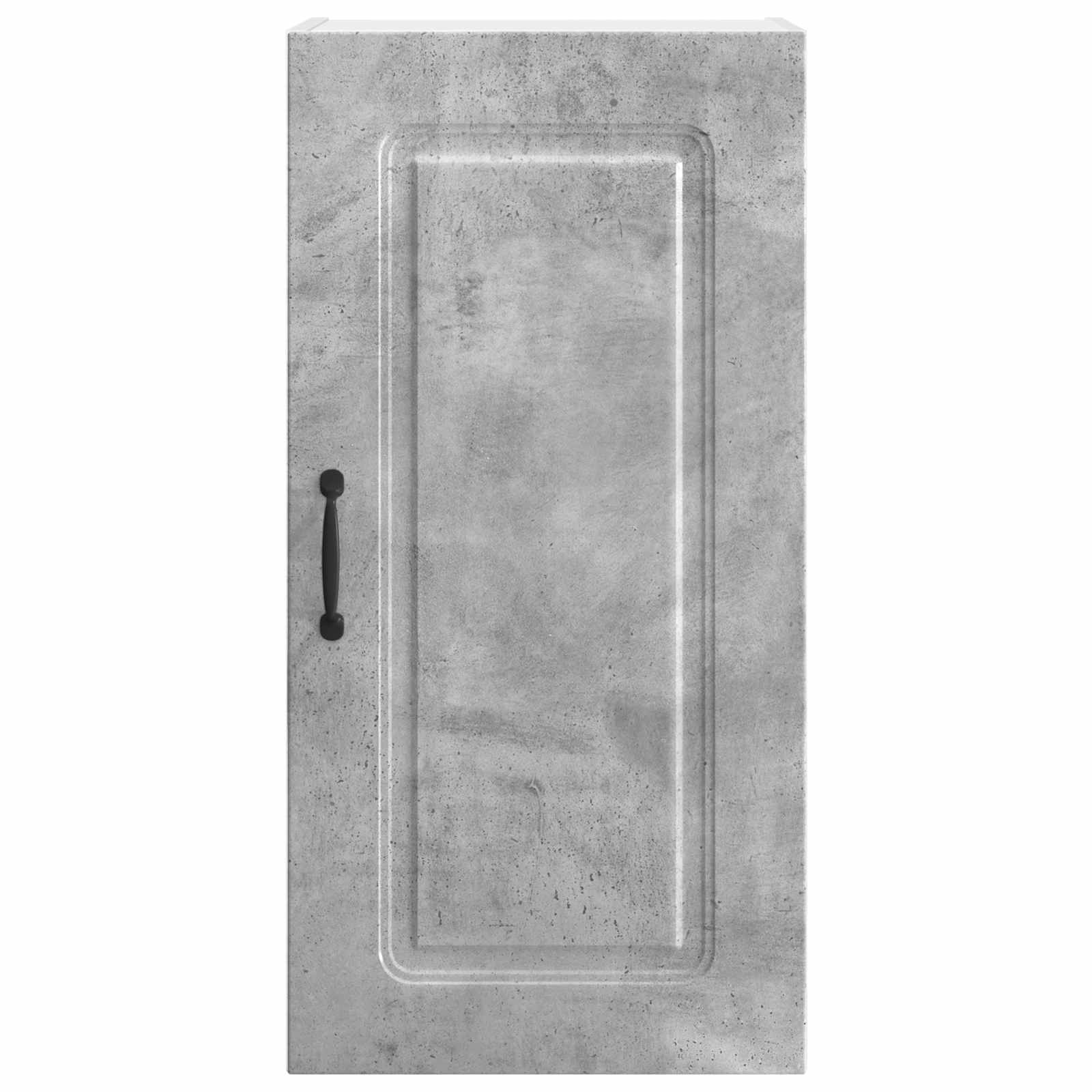 vidaXL Front do zmywarki Kalmar Betonowy szary 40 x 31 x 80 cm