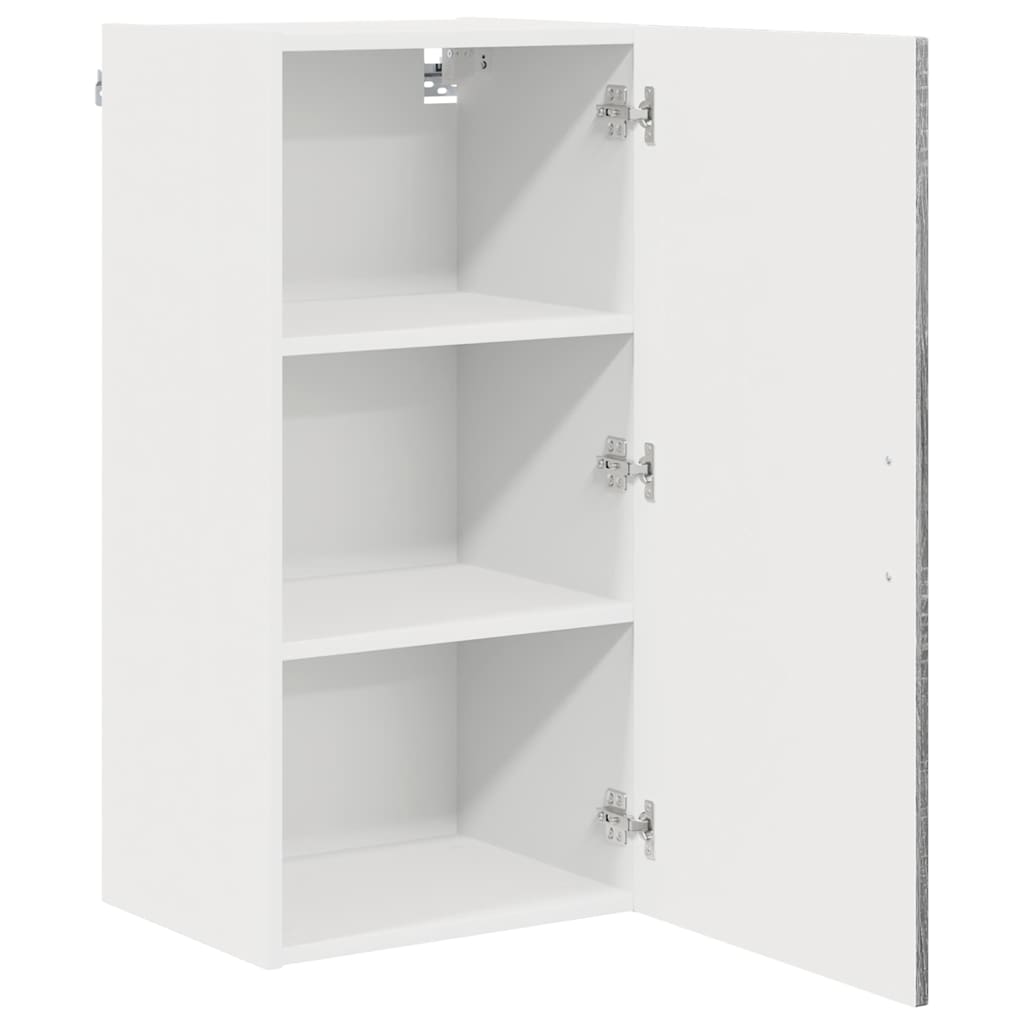 vidaXL Front do zmywarki Kalmar Szary Sonoma 40 x 31 x 80 cm