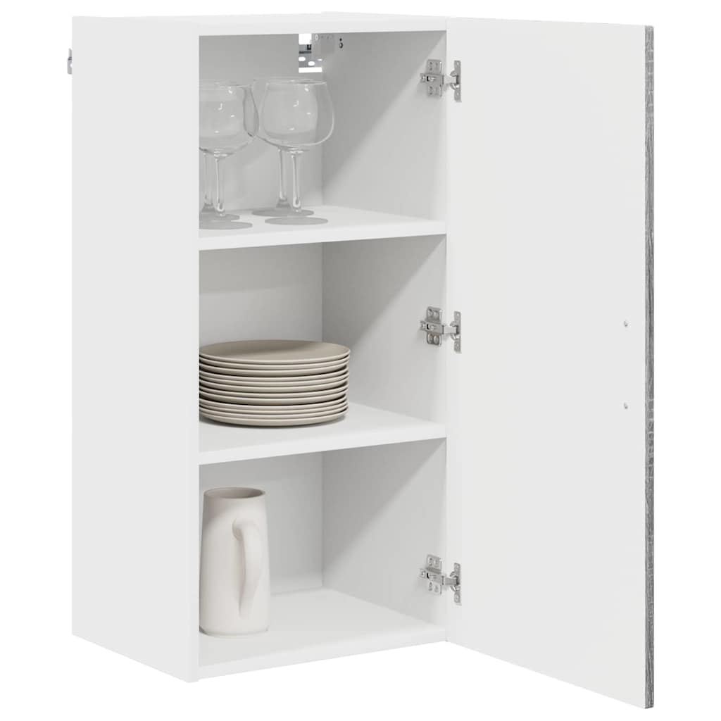 vidaXL Front do zmywarki Kalmar Szary Sonoma 40 x 31 x 80 cm