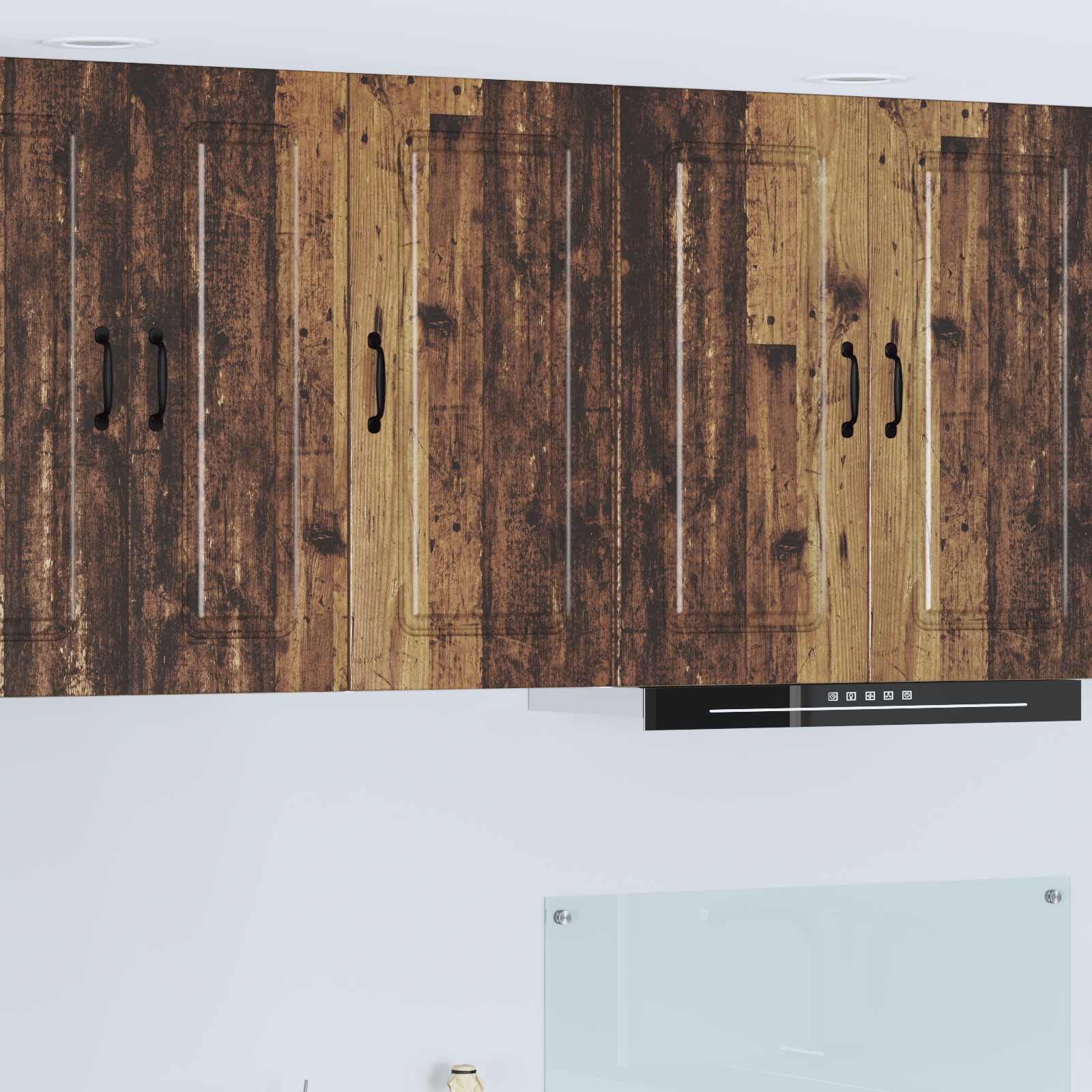 vidaXL Front do zmywarki Kalmar Stare drewno 40 x 31 x 80 cm