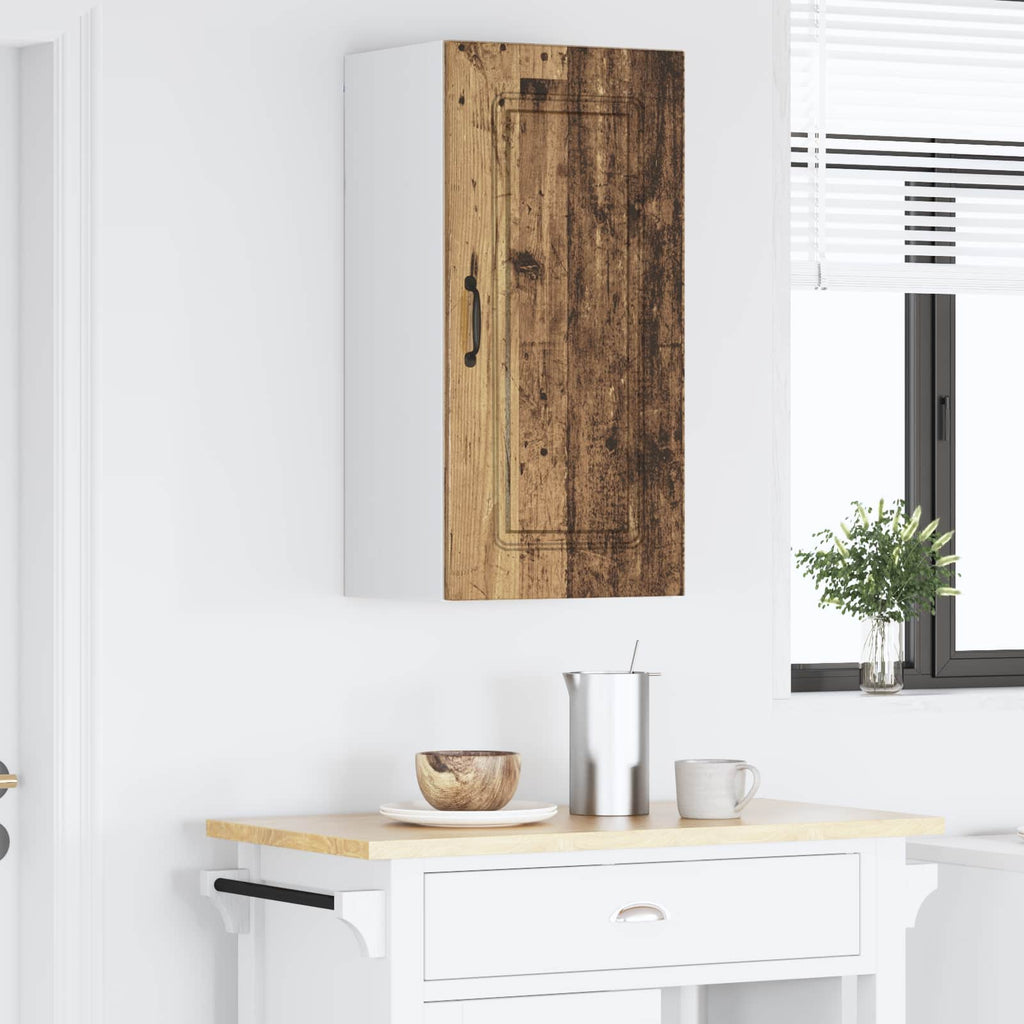 vidaXL Front do zmywarki Kalmar Stare drewno 40 x 31 x 80 cm
