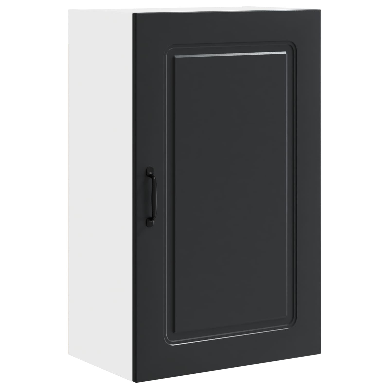 vidaXL Front do zmywarki Kalmar Czarny 50 x 31 x 80 cm