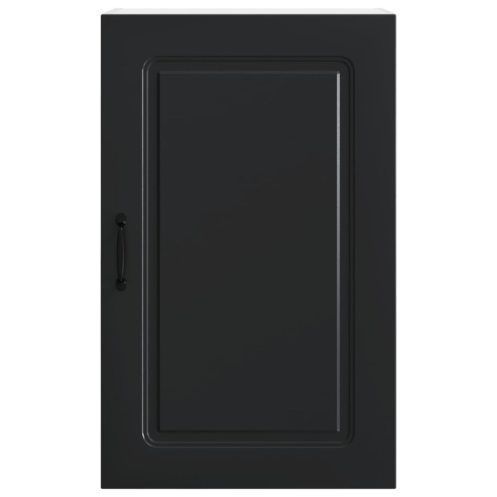 vidaXL Front do zmywarki Kalmar Czarny 50 x 31 x 80 cm