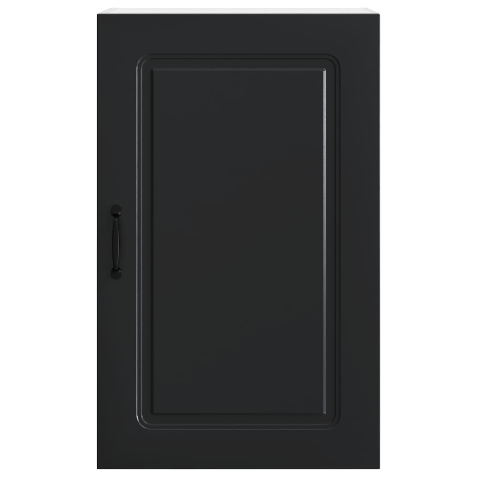 vidaXL Front do zmywarki Kalmar Czarny 50 x 31 x 80 cm